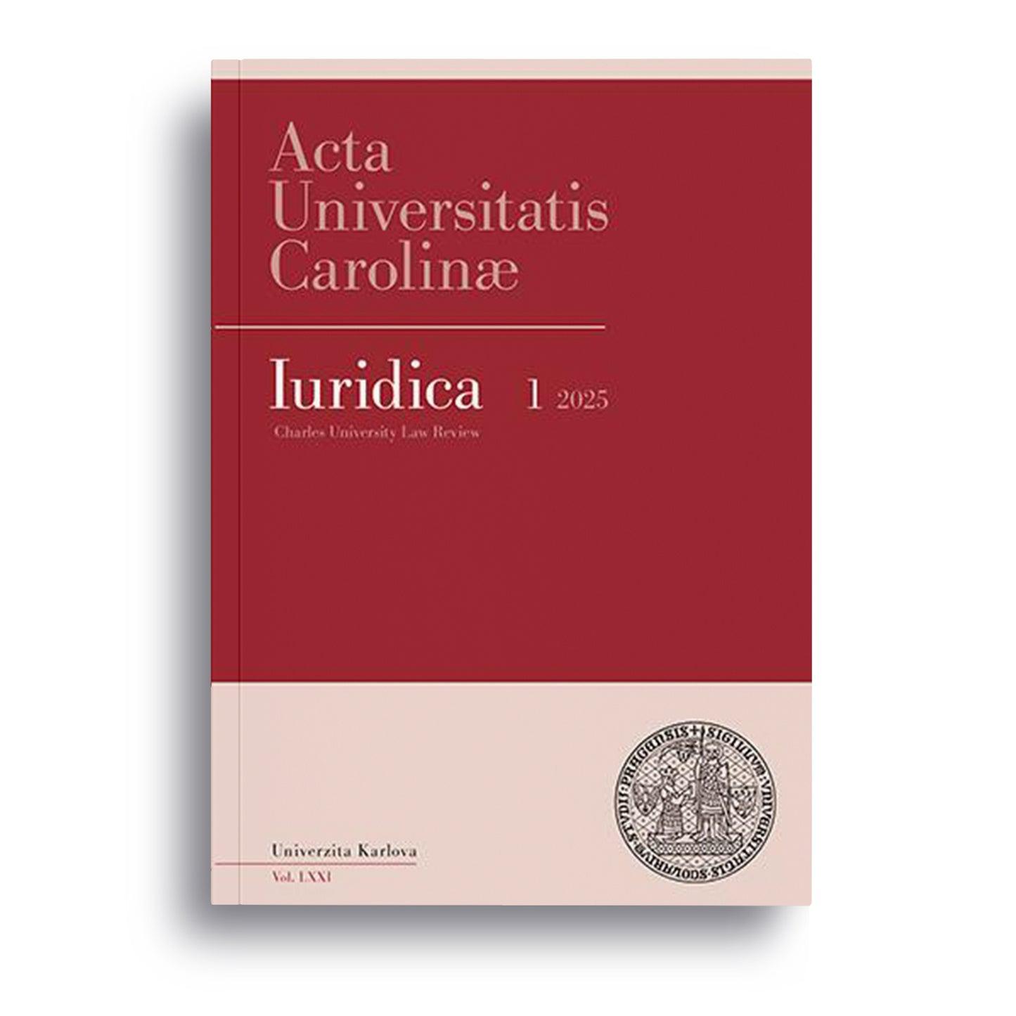 AUC Iuridica 2025/1 70 let právní vědy na stránkách časopisu
