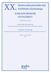 XX. Karlovarské právnické dny - Jubilejní sborník