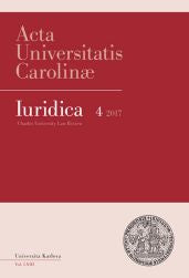 AUC Iuridica 2017/4 Význam Hanse Kelsena pro současnou právní vědu