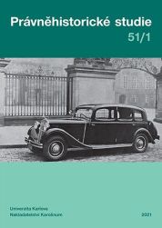 Právněhistorické studie č. 51/1