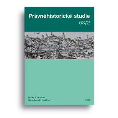 Právněhistorické studie č. 53/2