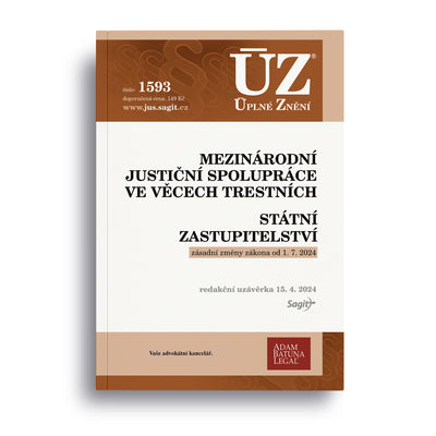 ÚZ – 1593 Mezinárodní justiční spolupráce ve věcech trestních. Státní zastupitelství