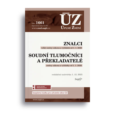 ÚZ - 1661 Znalci, Soudní tlumočníci a překladatelé