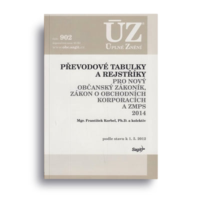 ÚZ – 902 Převodové tabulky