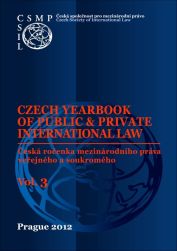 Czech Yearbook of Public & Private International Law (2012) vol.3