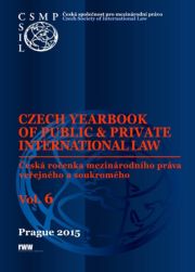 Czech Yearbook of Public & Private International Law (2015) vol.6