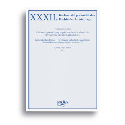 XXXII. Karlovarské právnické dny