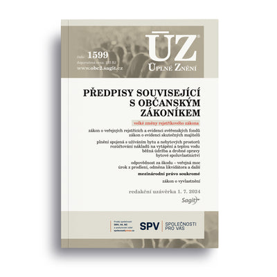 ÚZ - 1599 Předpisy související s OZ